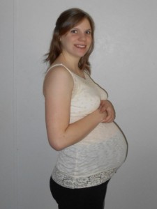 An awful picture but it shows the belly shape better...